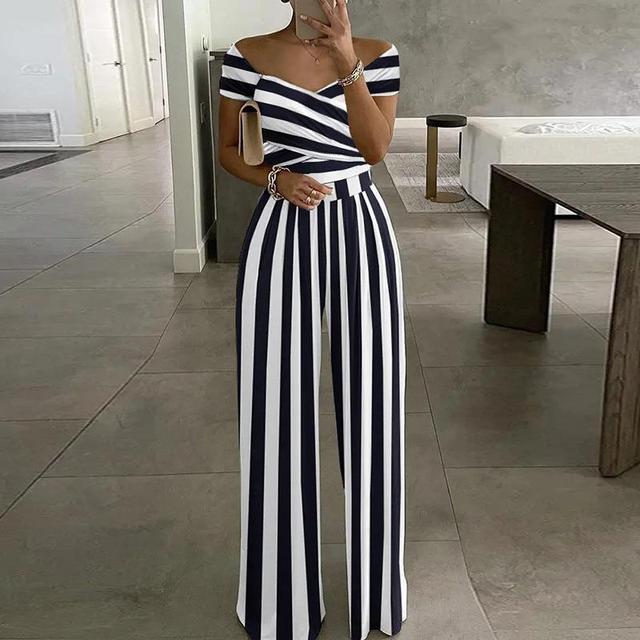 Nadia | Off Shoulder Printed Jumpsuit