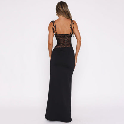 Mathilde | Lace Formal Evening Maxi Dress