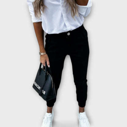 Camille | Stretch Ankle Pants