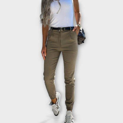 Camille | Stretch Ankle Pants