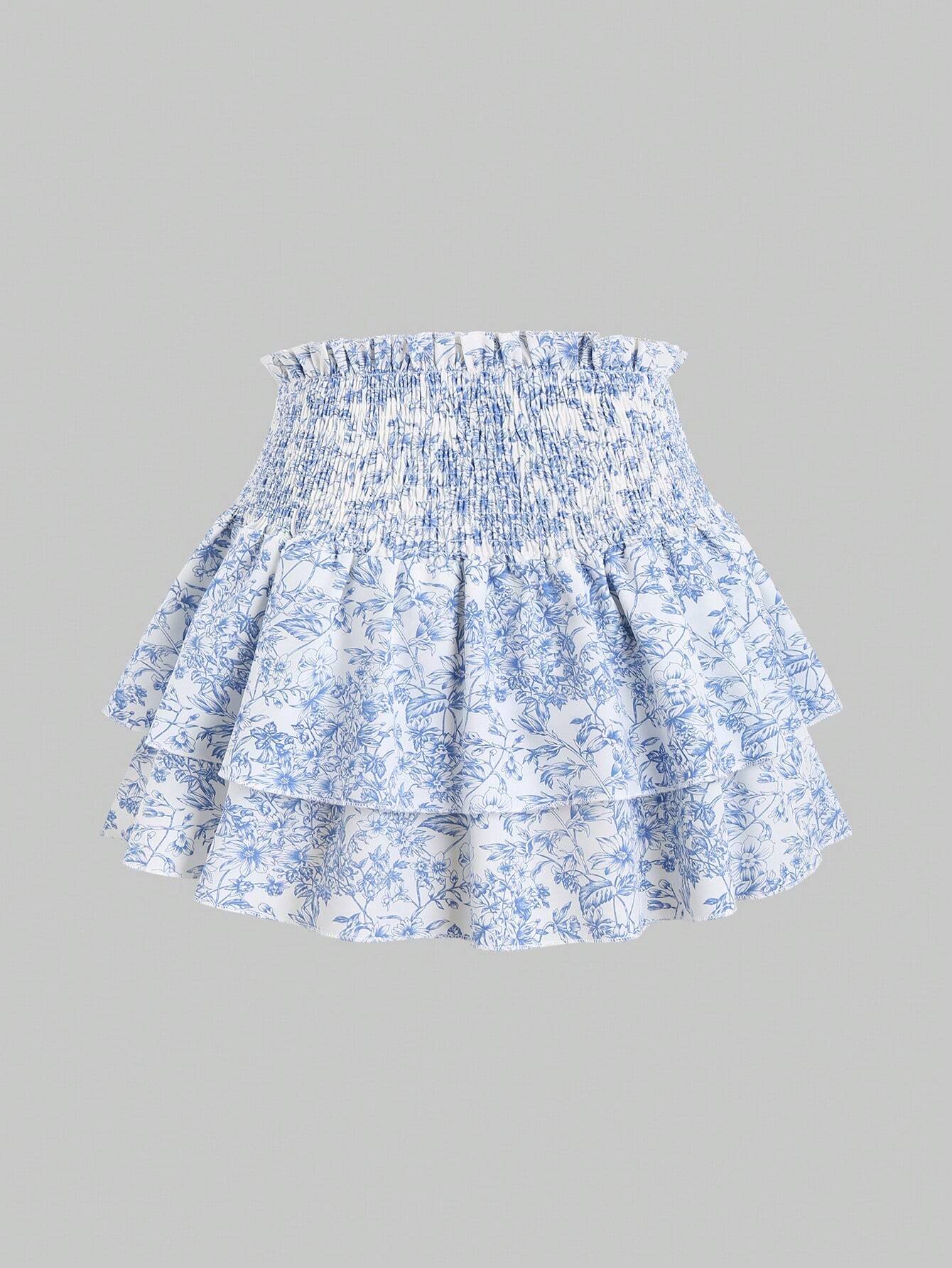 Emmeline | Floral Midi Skirt