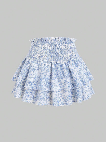 Emmeline | Floral Midi Skirt