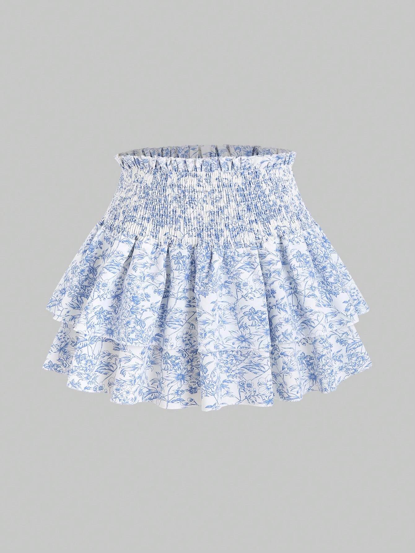Emmeline | Floral Midi Skirt
