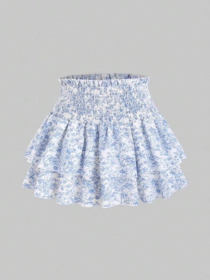 Emmeline | Floral Midi Skirt