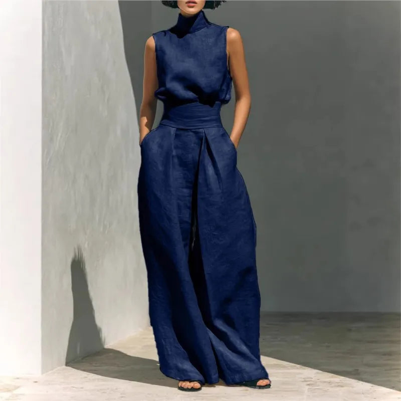 Evelisse | Tailored Wide-Leg Pants Set