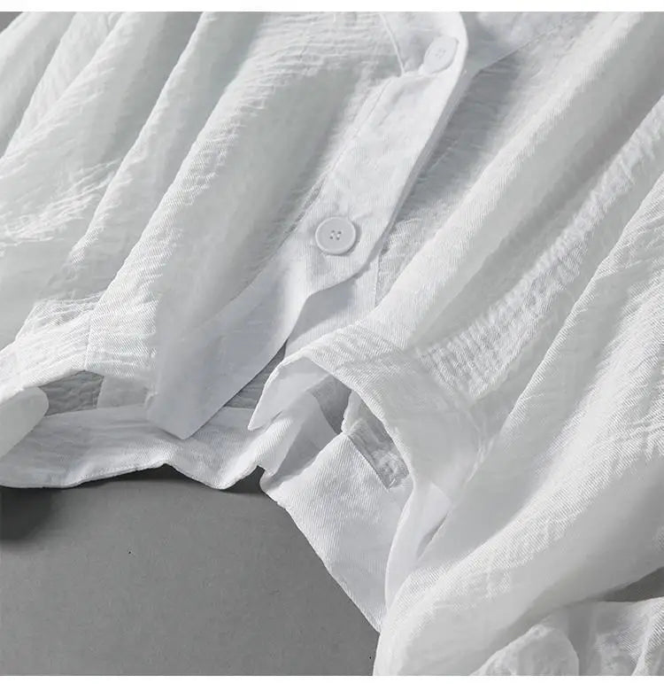 Mirelle | Linen V-Neck Blouse