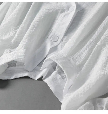 Mirelle | Linen V-Neck Blouse