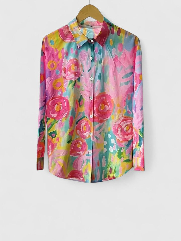 Marcelle | Printed Relaxed Fit Blouse