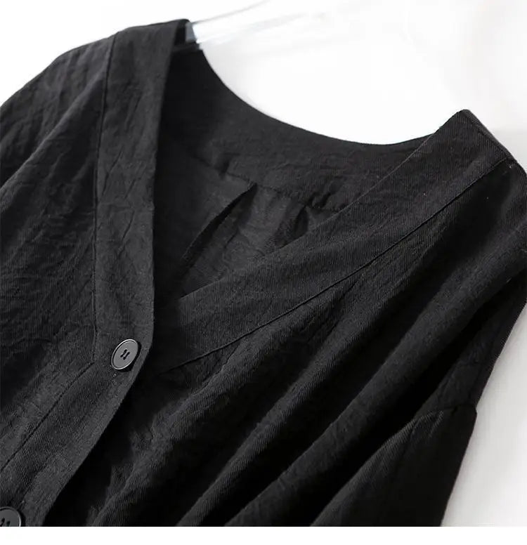 Mirelle | Linen V-Neck Blouse