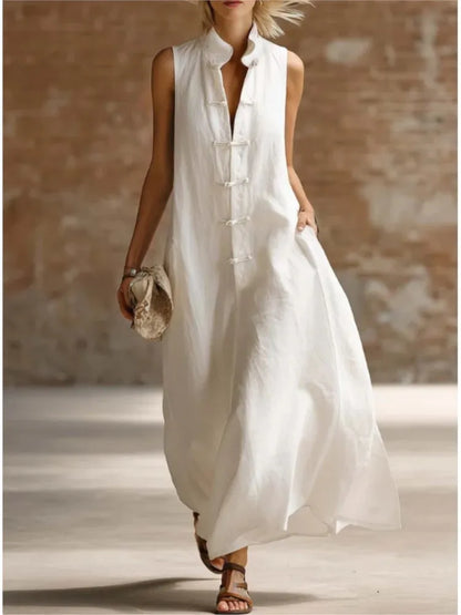 Serelle | Sleeveless Summer Maxi Dress