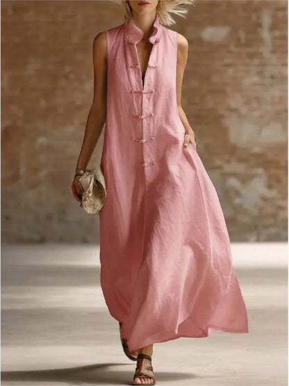 Serelle | Sleeveless Summer Maxi Dress