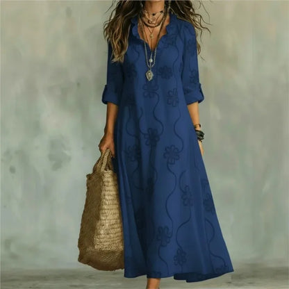 Mirette | Floral Long Sleeve Maxi Dress