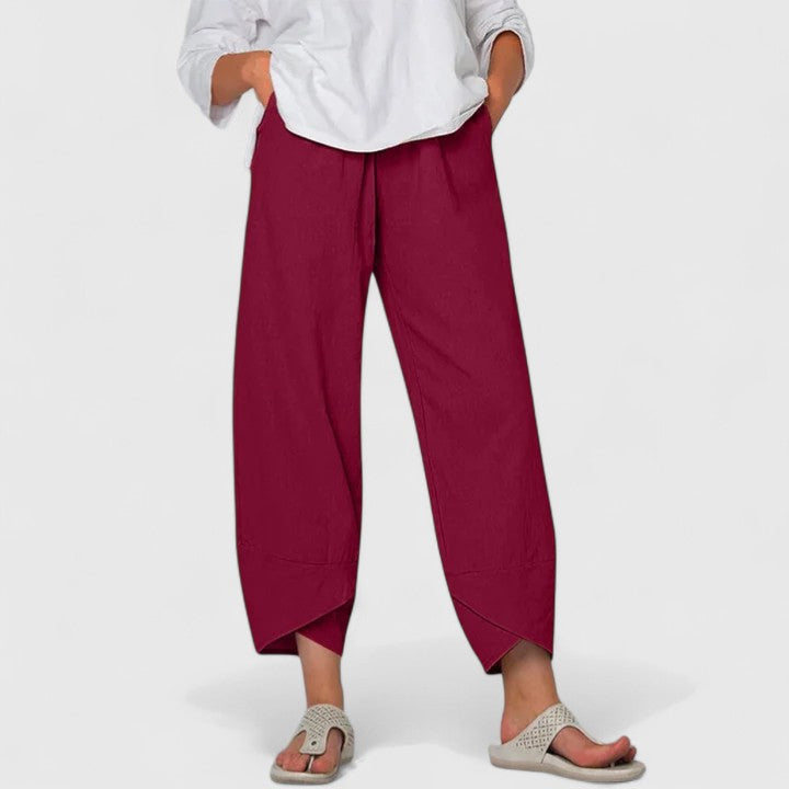Noemi | Printed Wide Leg Pants