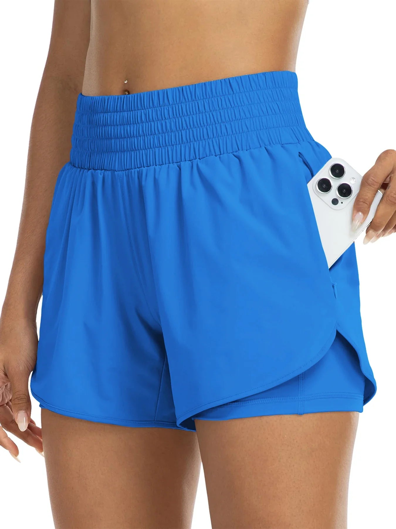 Andrea | High-Waisted Active Shorts