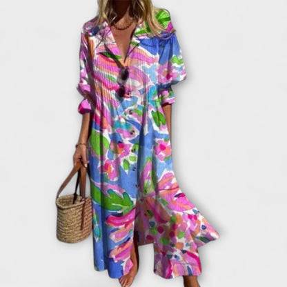 Mabel | Floral Summer Maxi Dress