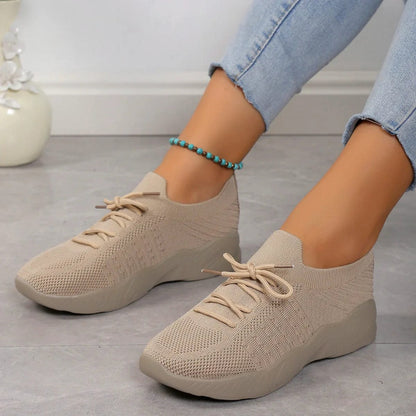 Victoire | Knit Slip-On Sneakers