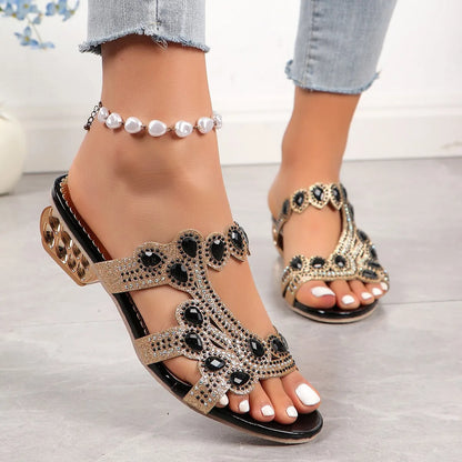 Vianne | Embellished Strap Sandals