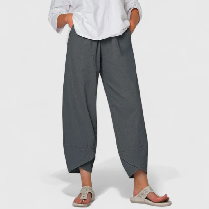 Noemi | Printed Wide Leg Pants