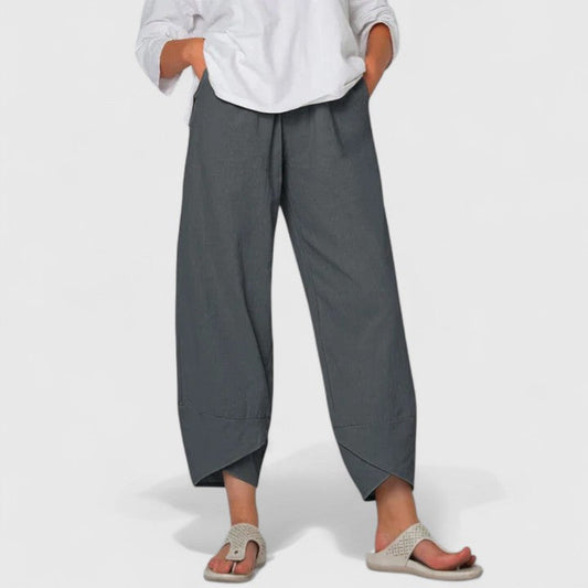 Noemi | Printed Wide Leg Pants
