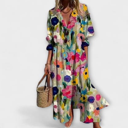 Mabel | Floral Summer Maxi Dress