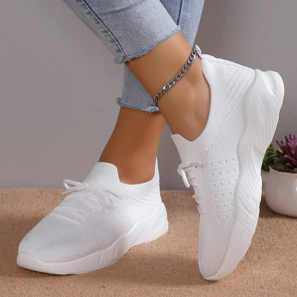Victoire | Knit Slip-On Sneakers