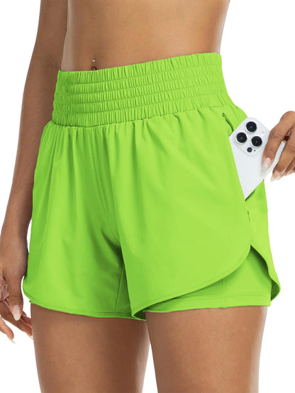 Andrea | High-Waisted Active Shorts