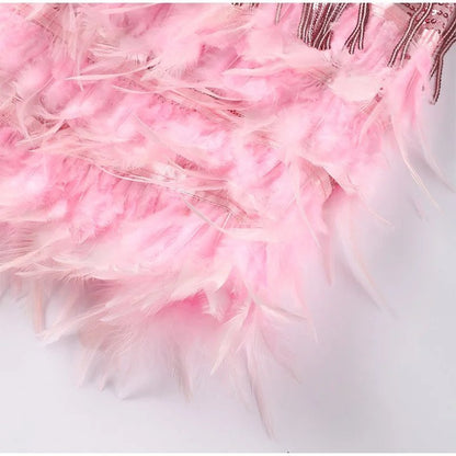 Liorra | Sequin Fringe Mini Dress