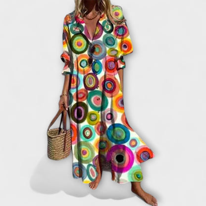 Mabel | Floral Summer Maxi Dress