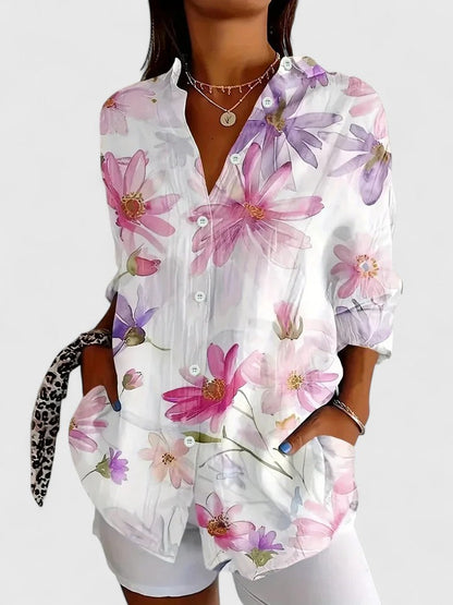 Marcelle | Printed Relaxed Fit Blouse