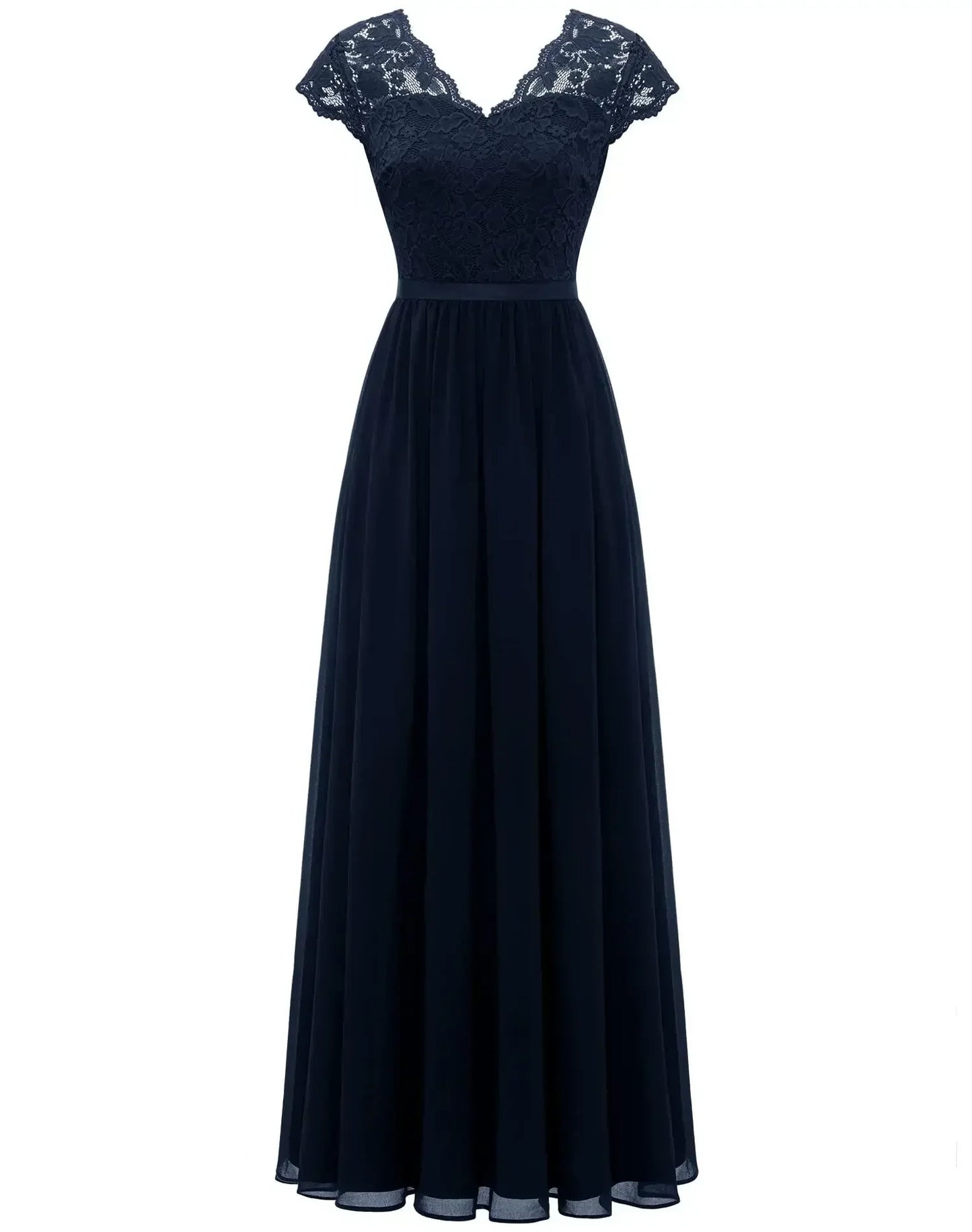 Maëva | Romantic Lace Maxi Dress