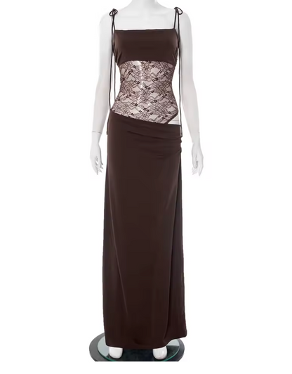 Mathilde | Lace Formal Evening Maxi Dress