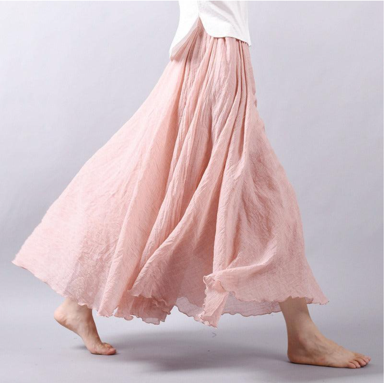 Eliana | Flowy Summer Maxi Skirt