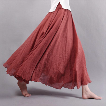 Eliana | Flowy Summer Maxi Skirt