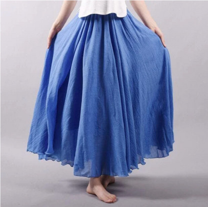 Eliana | Flowy Summer Maxi Skirt