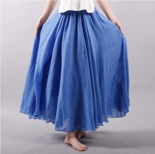 Eliana | Flowy Summer Maxi Skirt
