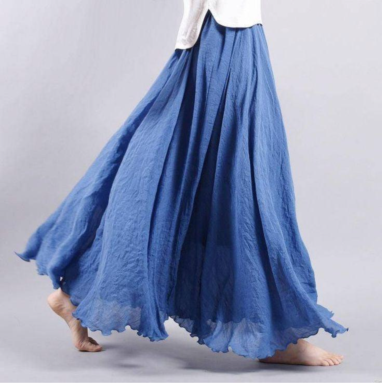 Eliana | Flowy Summer Maxi Skirt