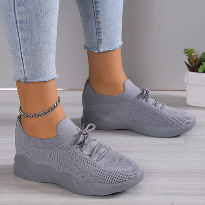 Victoire | Knit Slip-On Sneakers