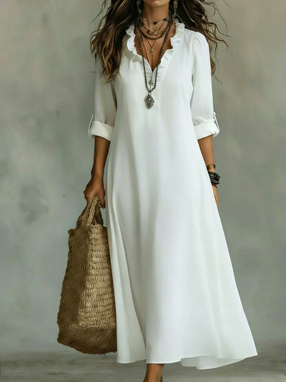 Mirette | Floral Long Sleeve Maxi Dress