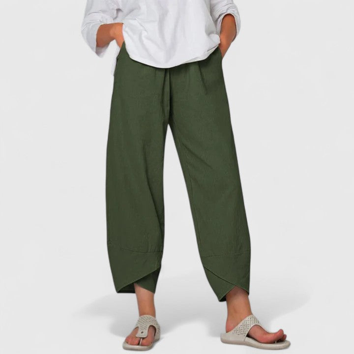 Noemi | Printed Wide Leg Pants