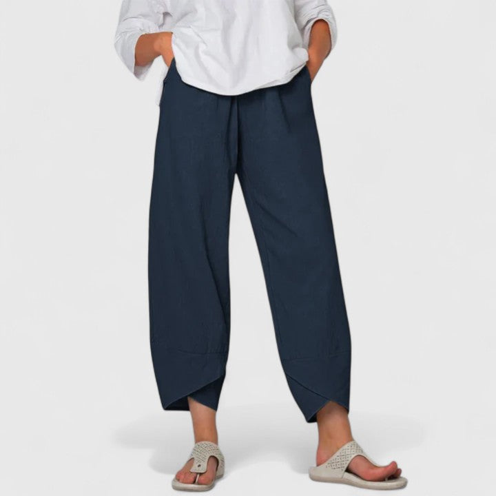 Noemi | Printed Wide Leg Pants