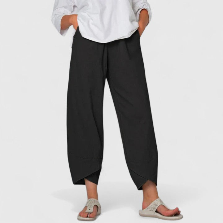 Noemi | Printed Wide Leg Pants