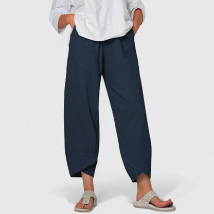 Noemi | Printed Wide Leg Pants