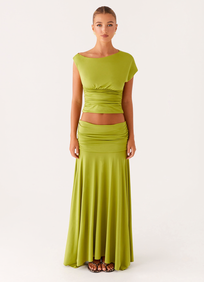 Cordelia | Ruched Two-Piece Set