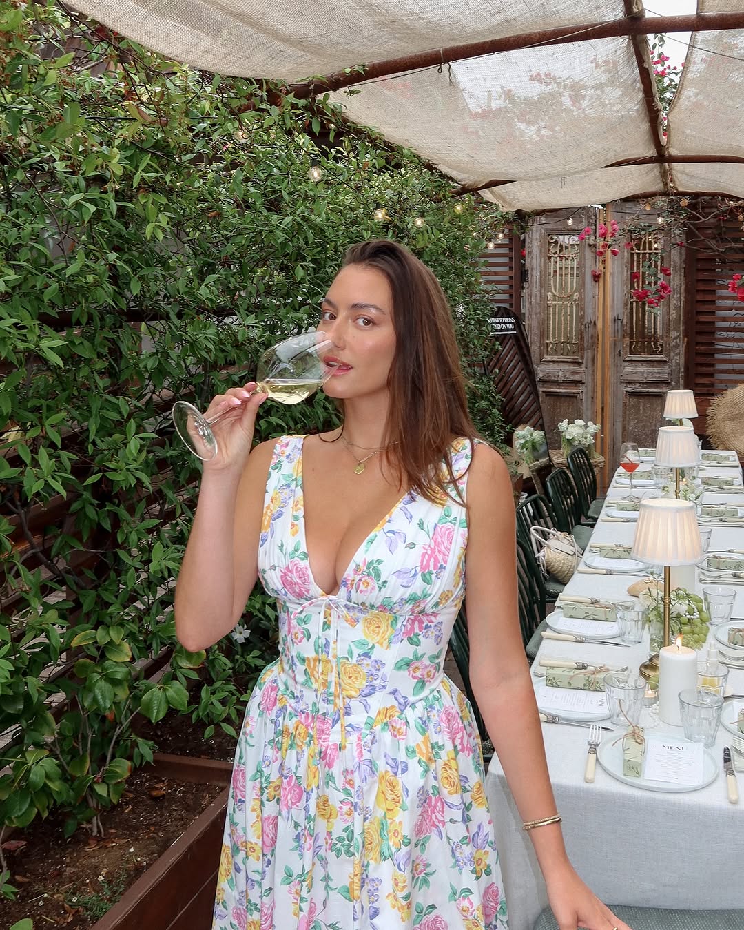 Manon | Summer Wedding Guest Midi Dress