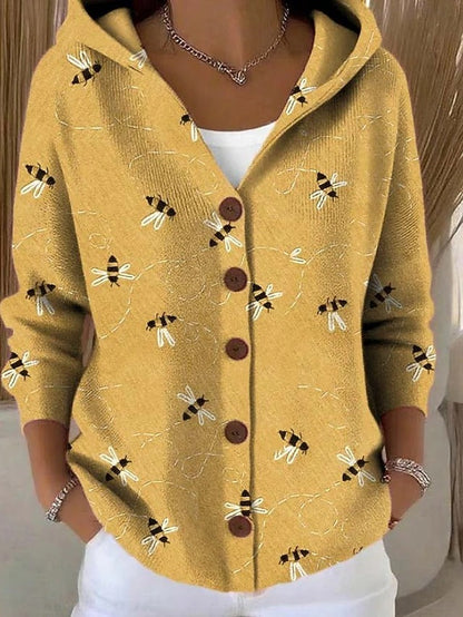 Adela | Long Open Front Cardigan