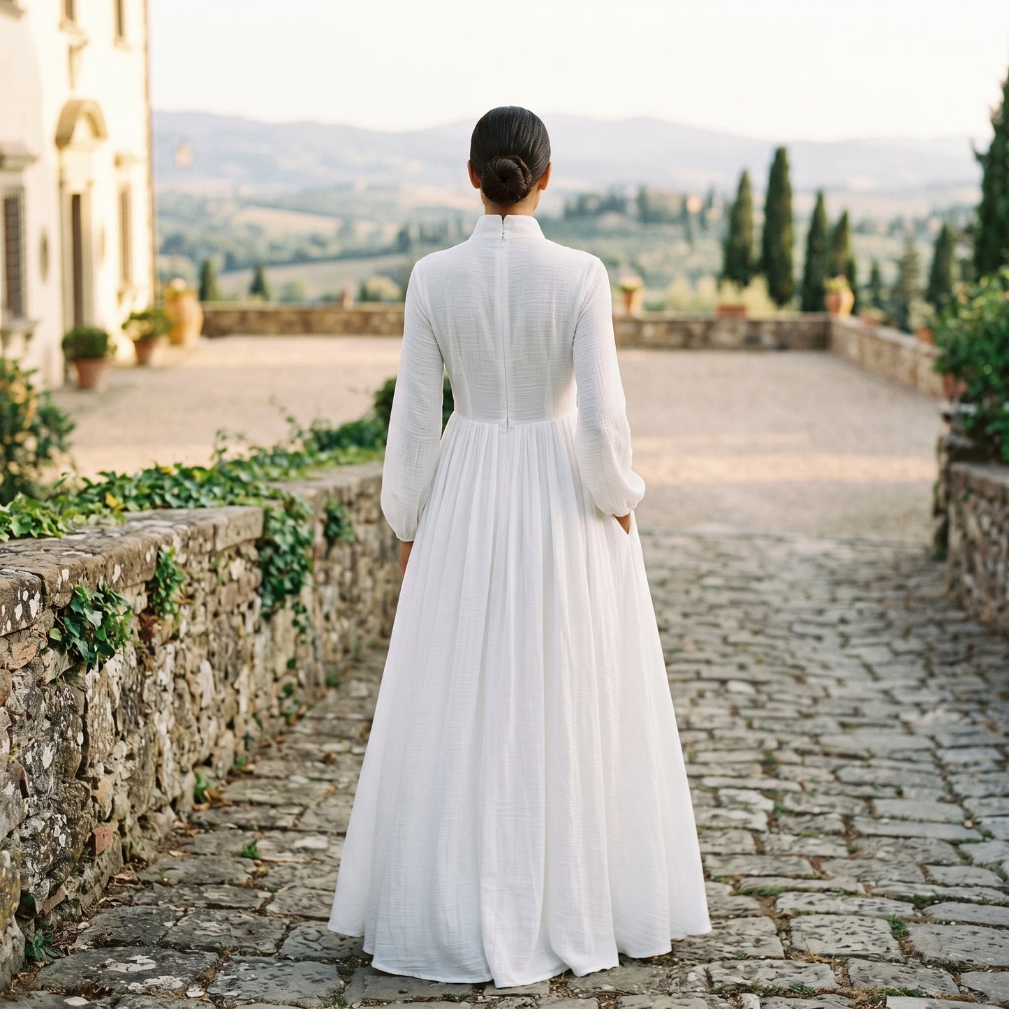 Hattie | Long-Sleeve Maxi Dress