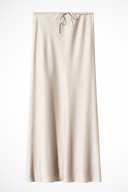 Marivelle | High-Rise Tiered Maxi Skirt