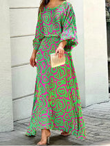 Hazel | Printed Top and Skirt Matching Set