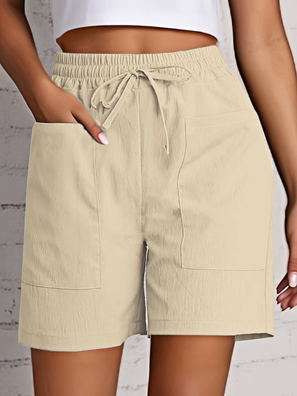 Birdie | Ruffle Hem Drawstring Shorts