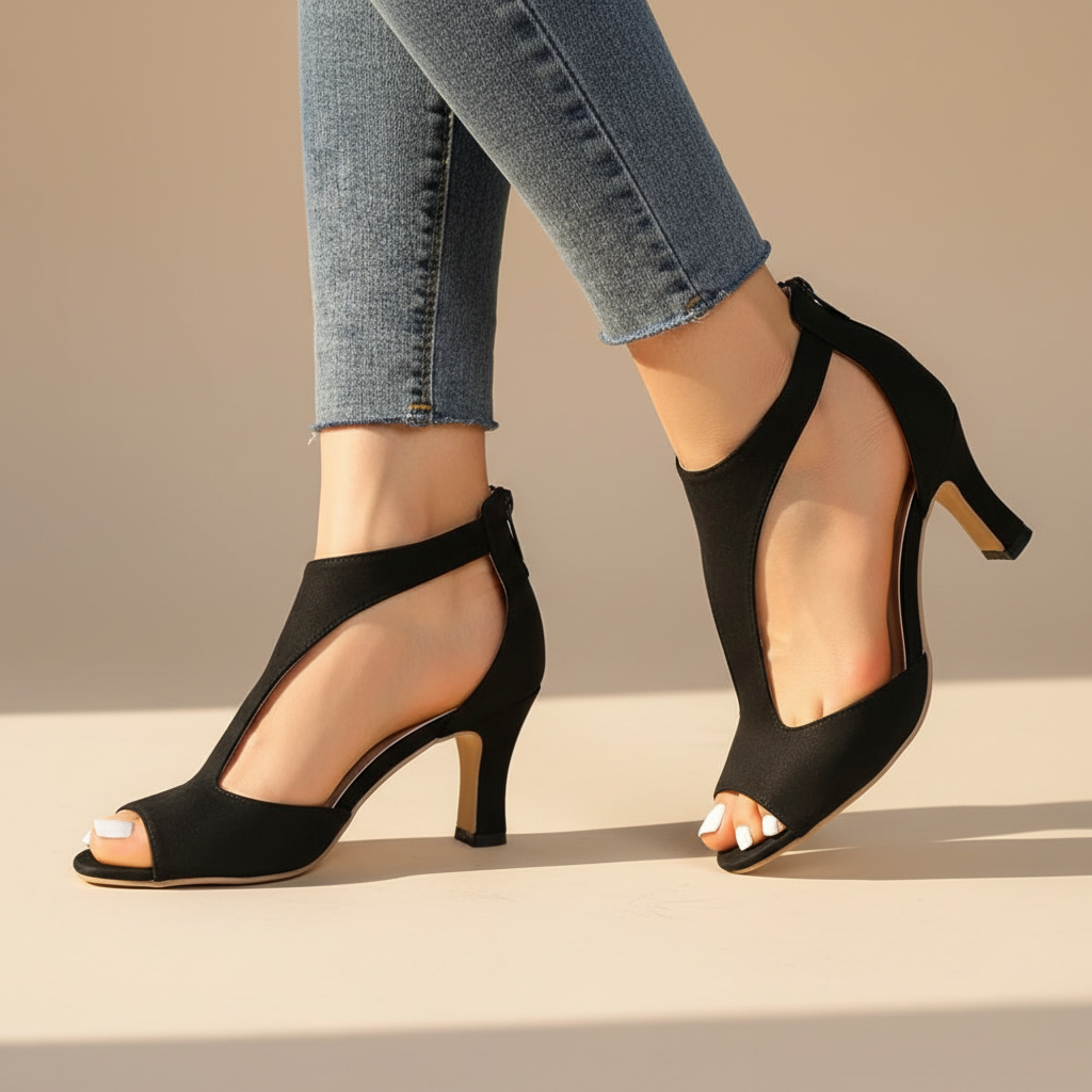 Delfina | Flexible Comfort Heels